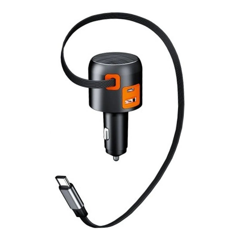 Bluejw 30W USB-C Retractable Car Charger Fast Charging, Wireless Car Charger Adapter, Automobile Chargers Power Supply - Image 5